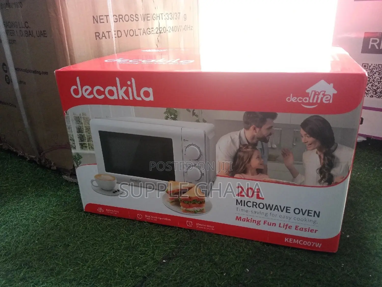 Decakila 20l Modern Microwave Oven