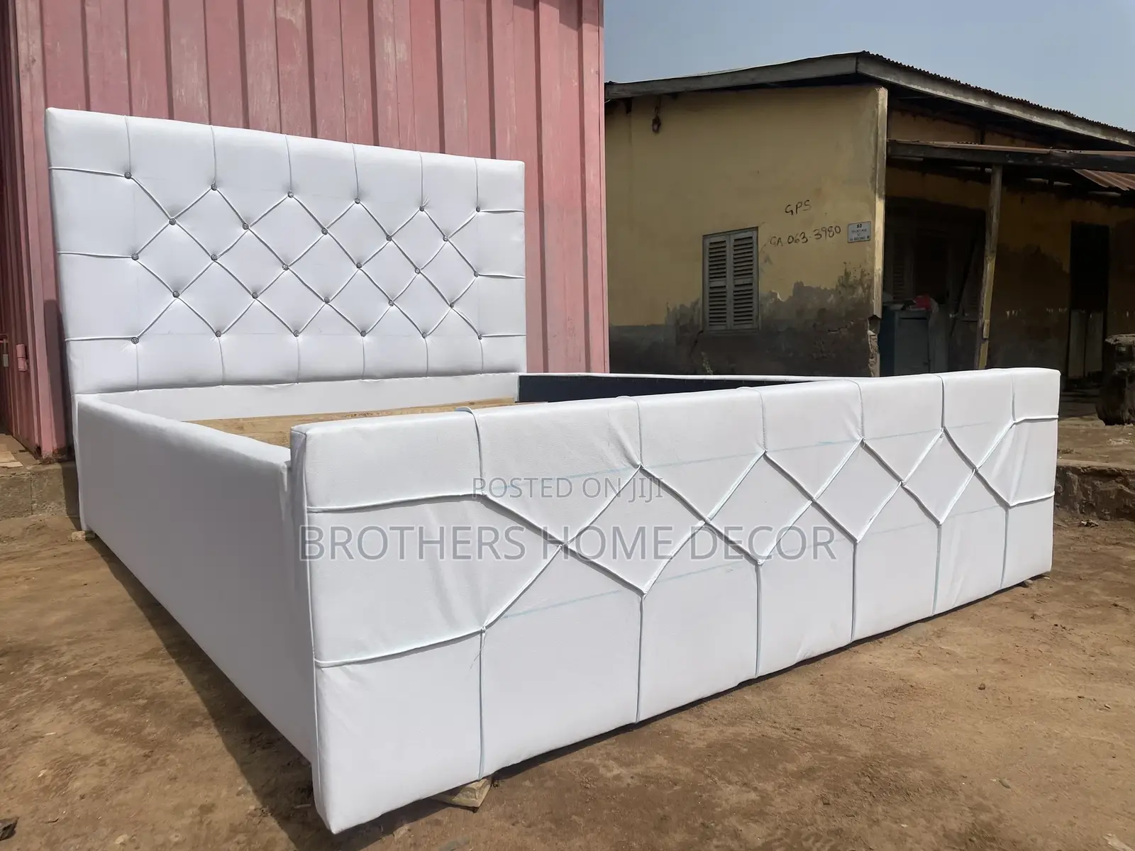 Approved Foreign Double Bed-frame 60x80 //Very Durable