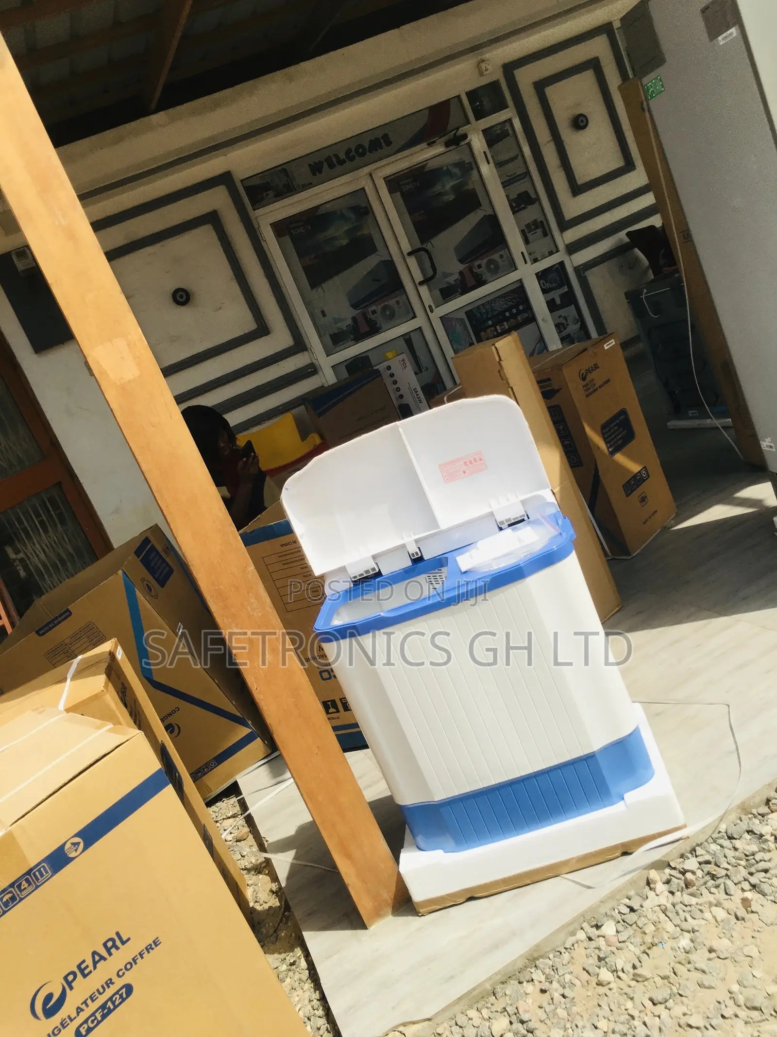 Twintub 7kg Washingmachine Topload Semiautomatic Nasco