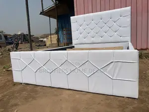 White Great Double Bed Frame 54x75