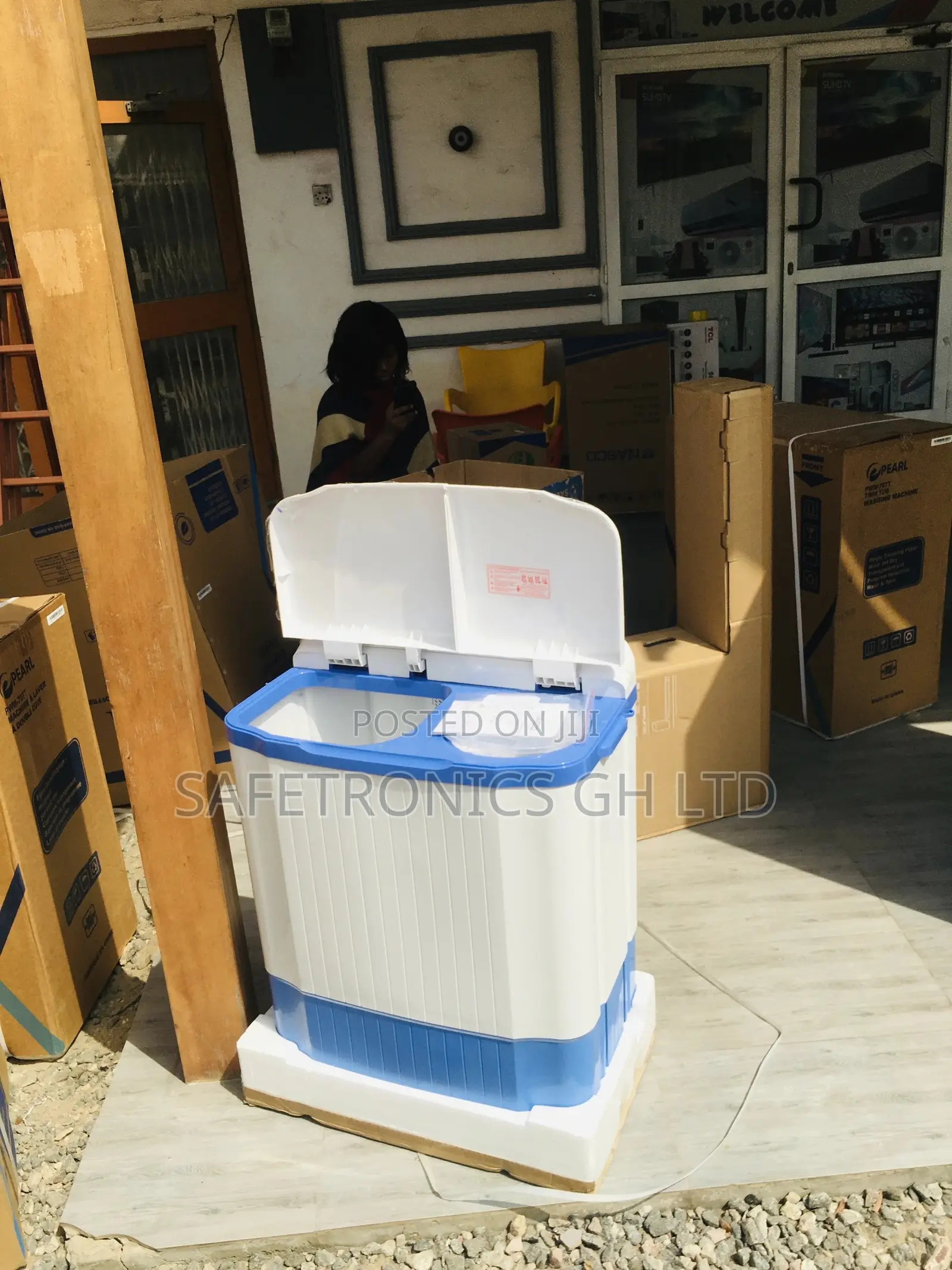 Semiautomatic Topload Washingmachine 7kg Nasco Electric