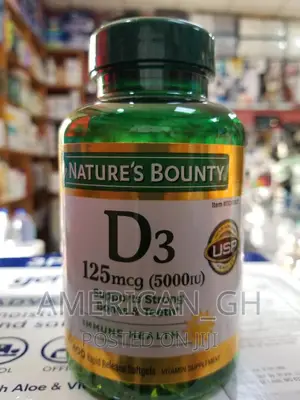 Nature's Bounty Vitamin D3, Immune Support