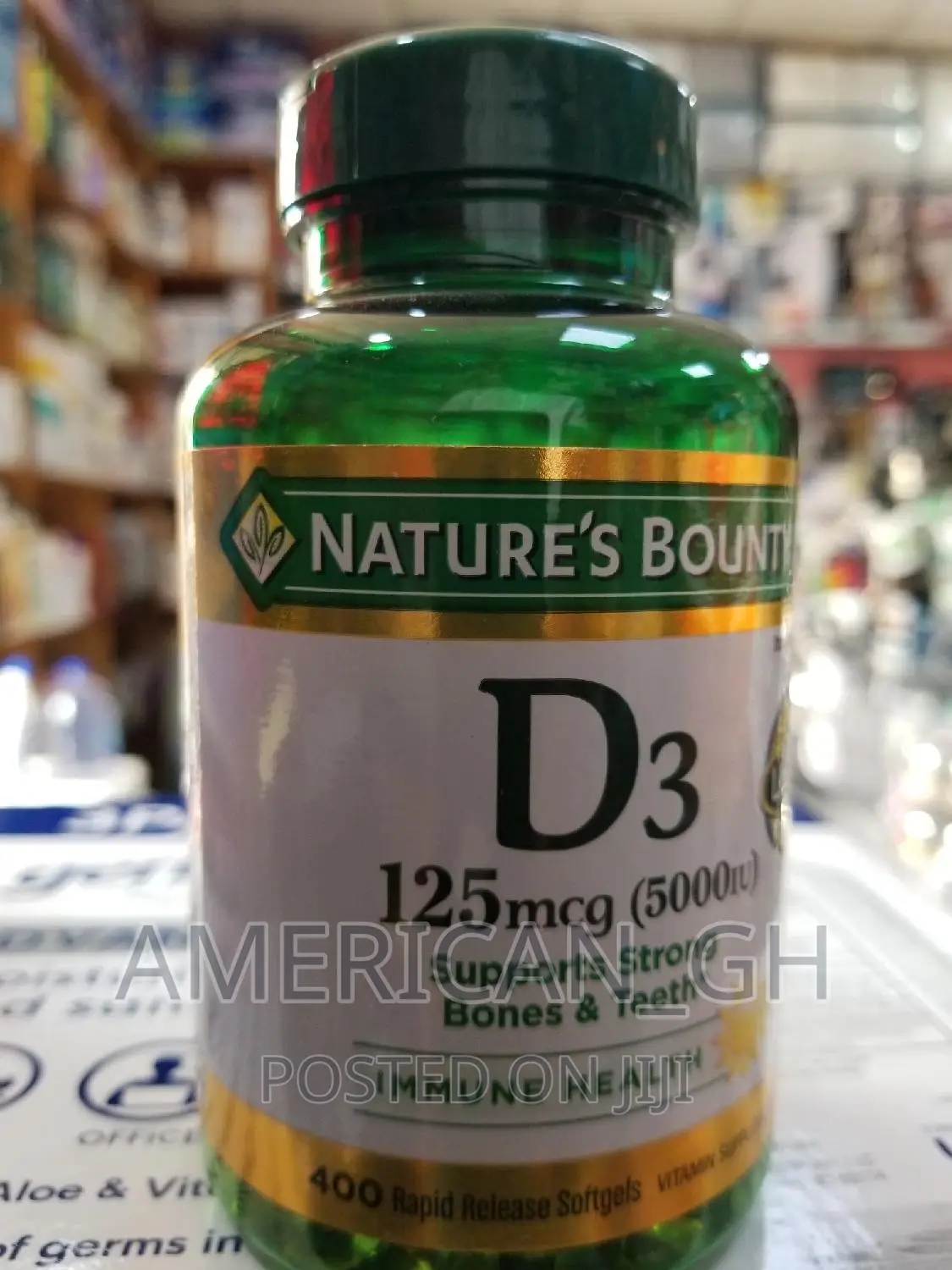 Nature's Bounty Vitamin D3, Immune Support