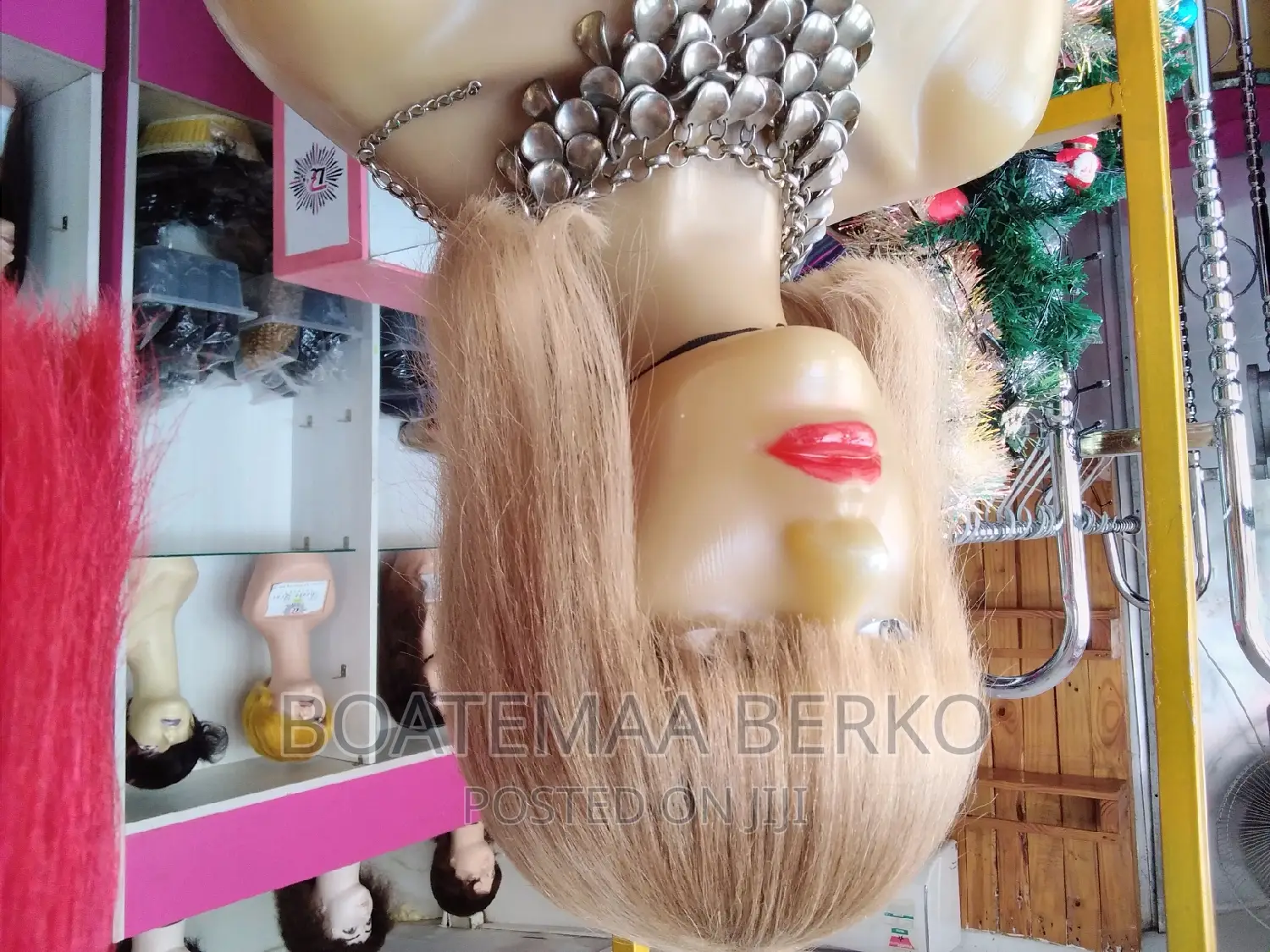 Super Blonde French Cut Wig