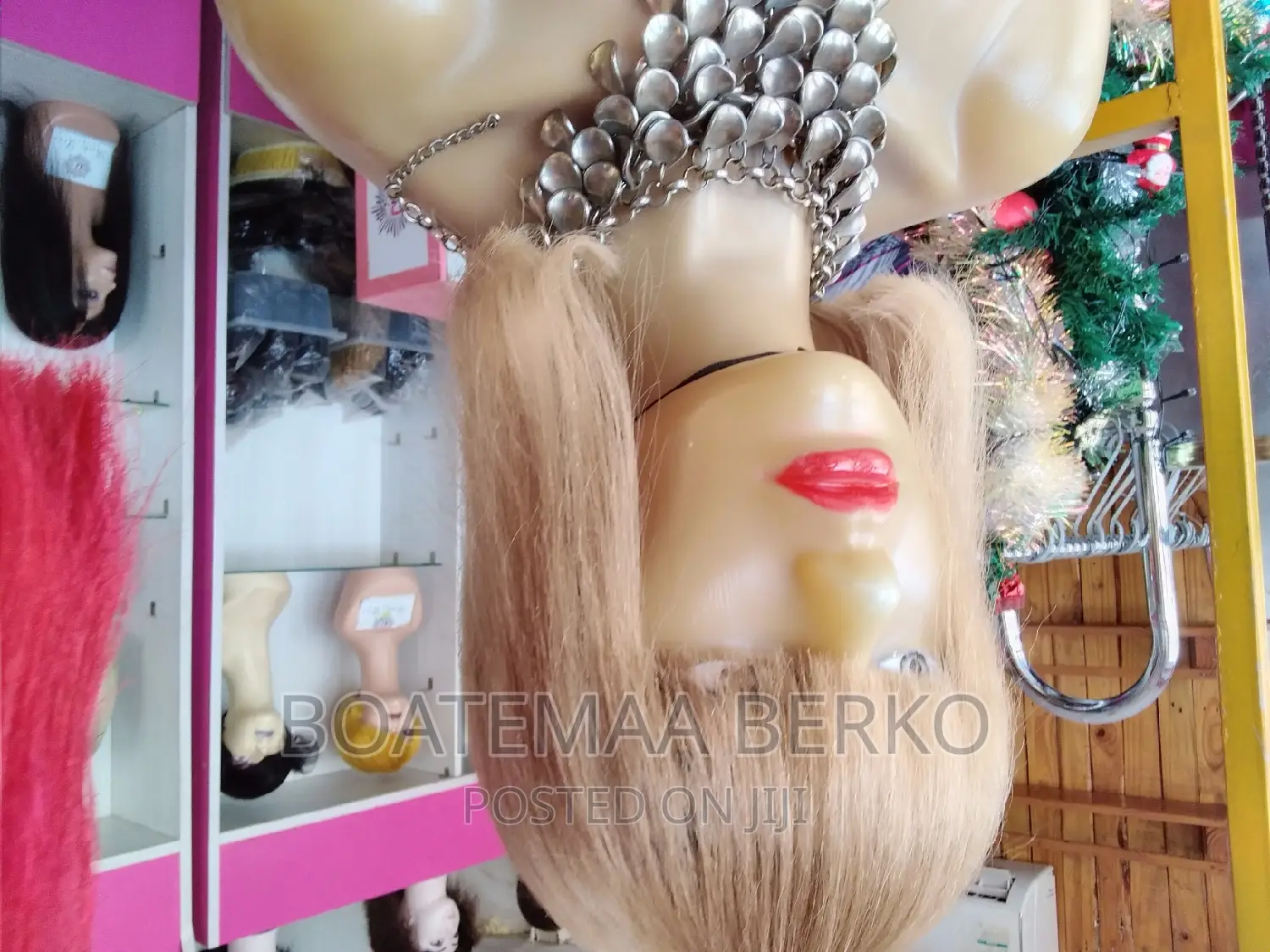 Super Blonde French Cut Wig