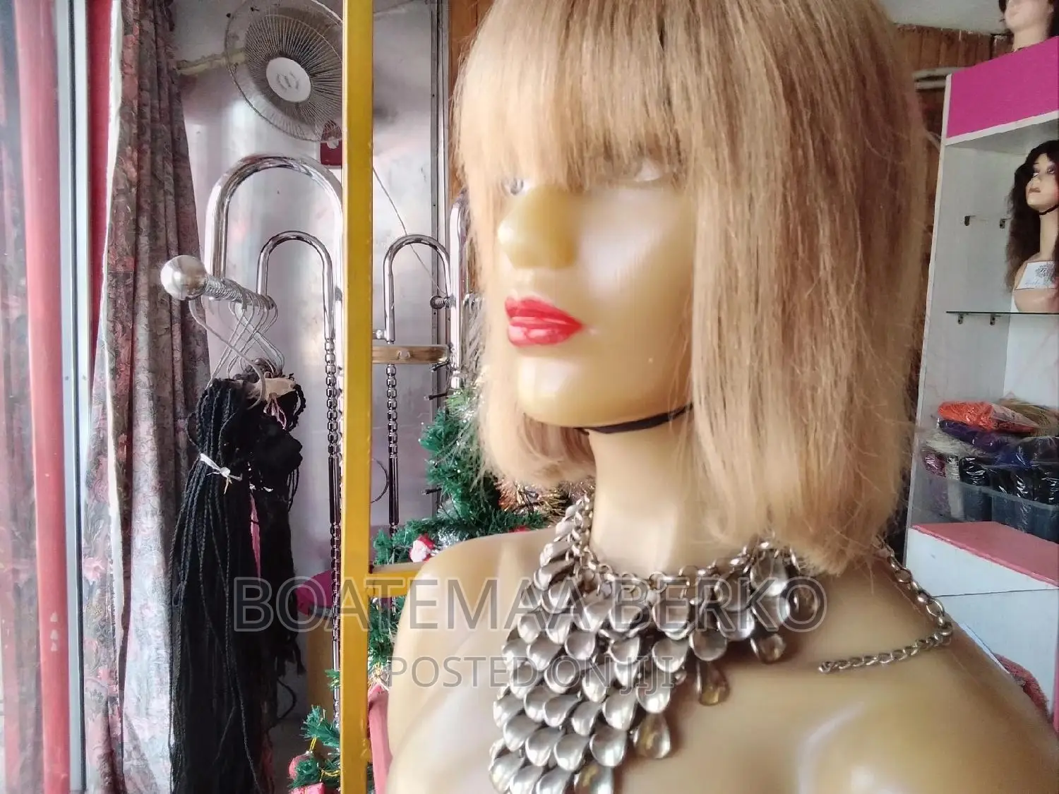 Super Blonde French Cut Wig