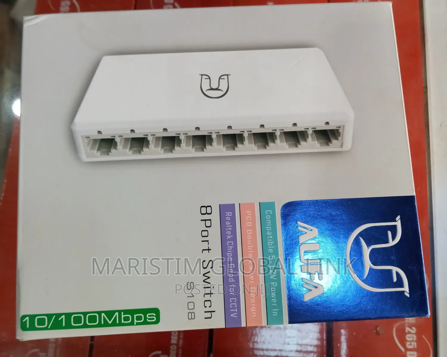 8 Ports Network Switch