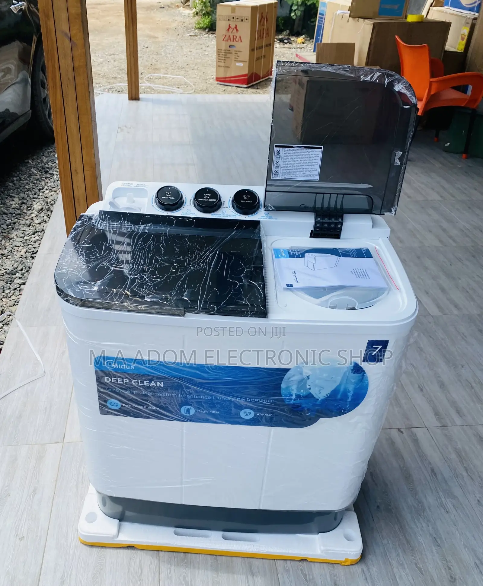 Brand New Midea 7kg Electric Top Load Washing Machine 