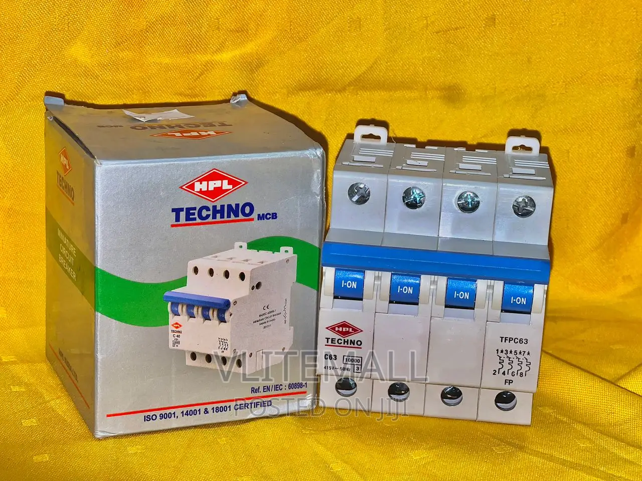HPL 4pole 32A Miniature Circuit Breaker