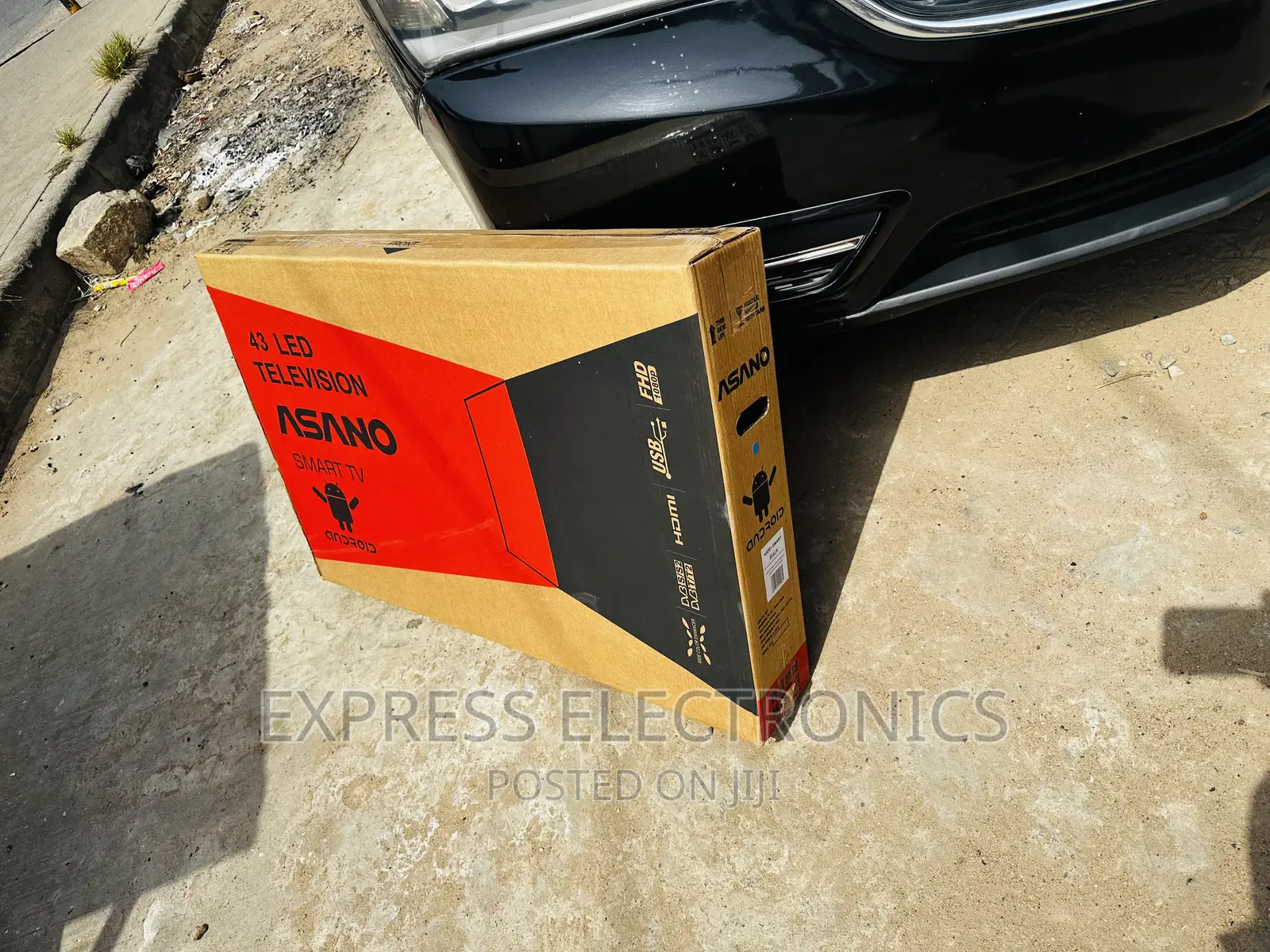 Dynamic Crystal FHD Smart Asano 43” Satellite Android Tv 