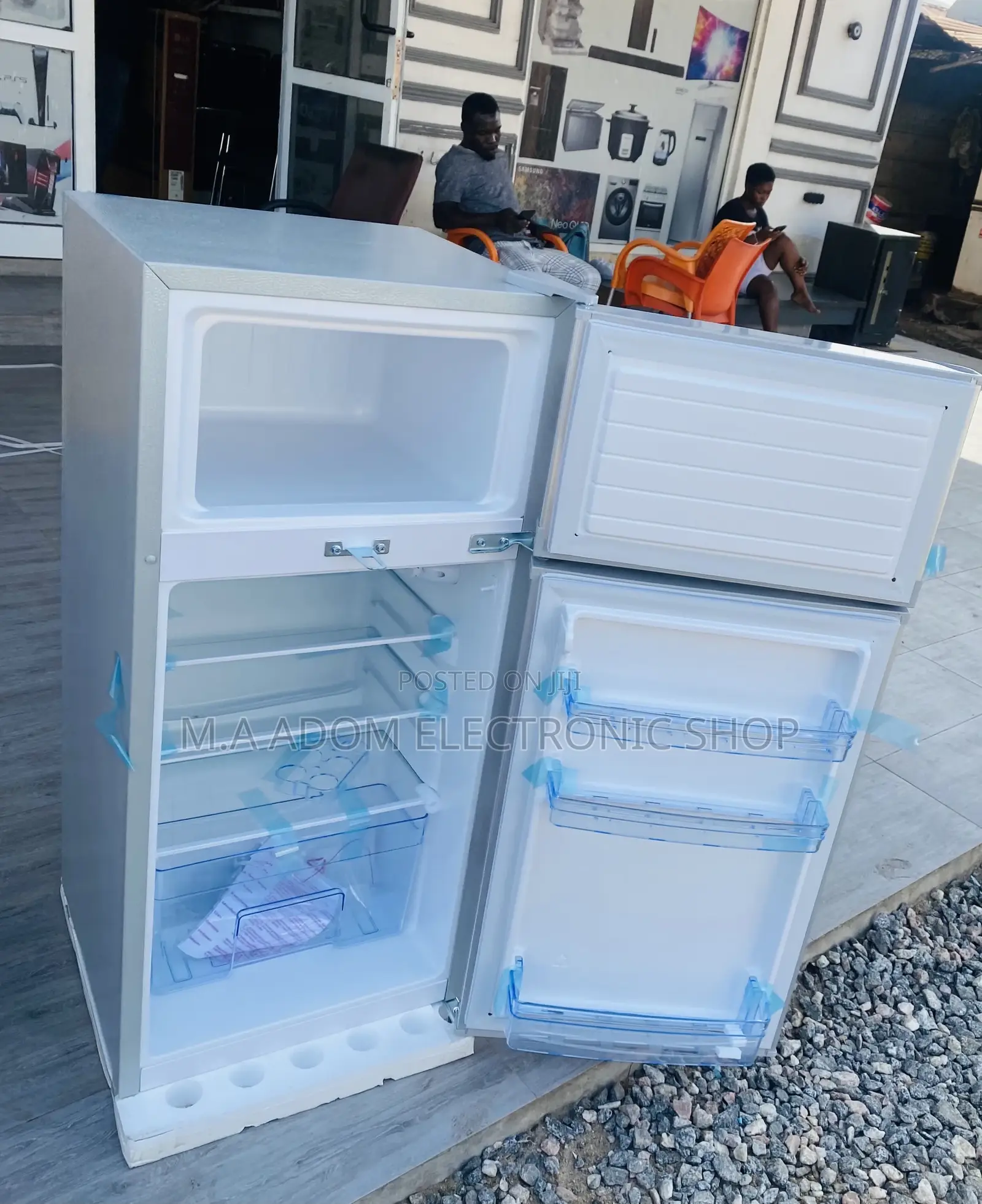 Energy Sufficient Zara 12TM 2 Door Electric Fridge(Silver).