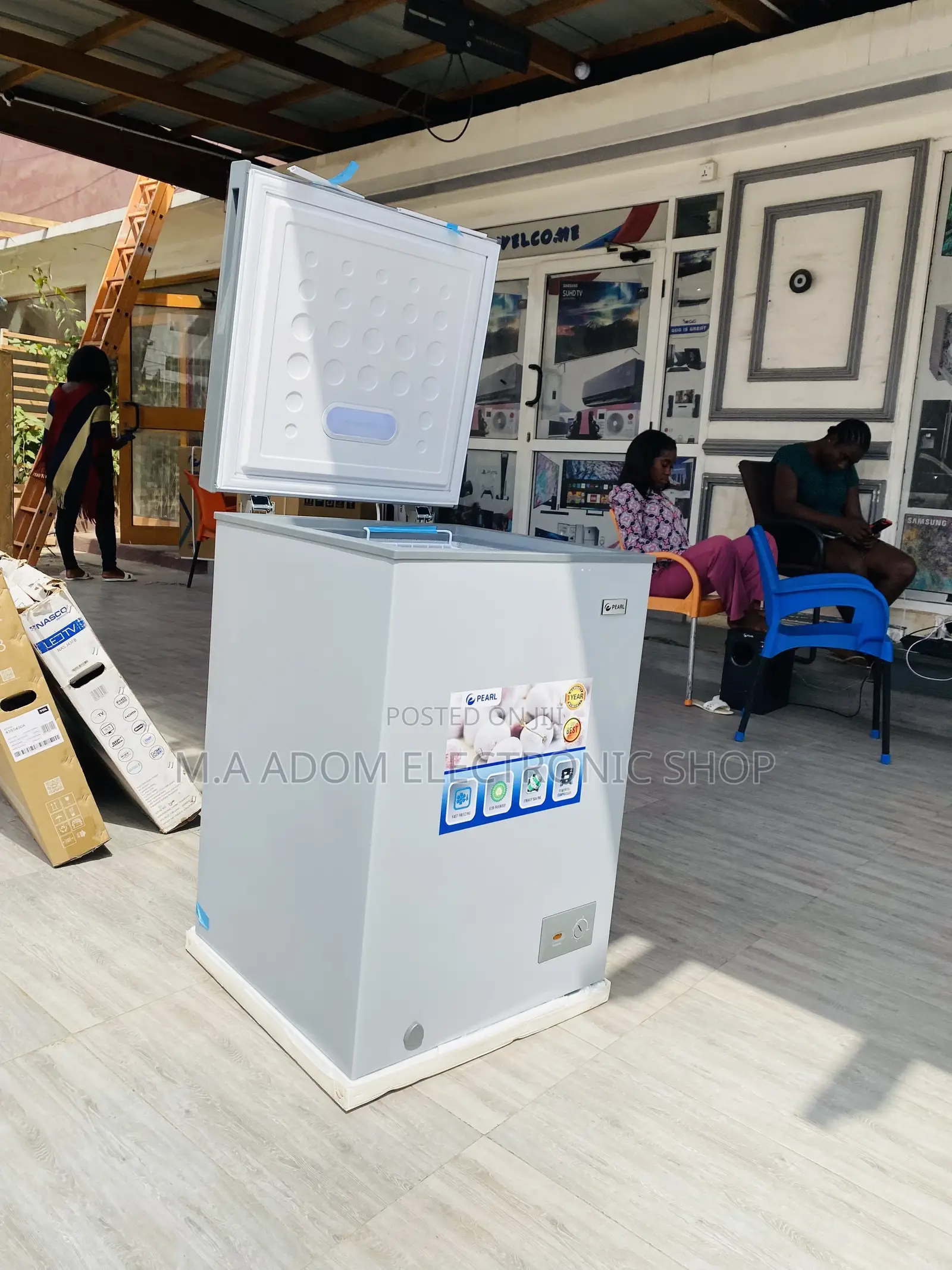 Super Quality Pearl PCF-127 Single Door Electric Freezer 
