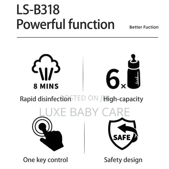 Electric Baby Bottle Sterilizer and Warmer