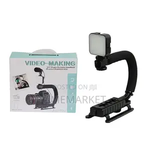 U Handheld Stabilizer Camera Video C Grid Vlog Kits Mic Set