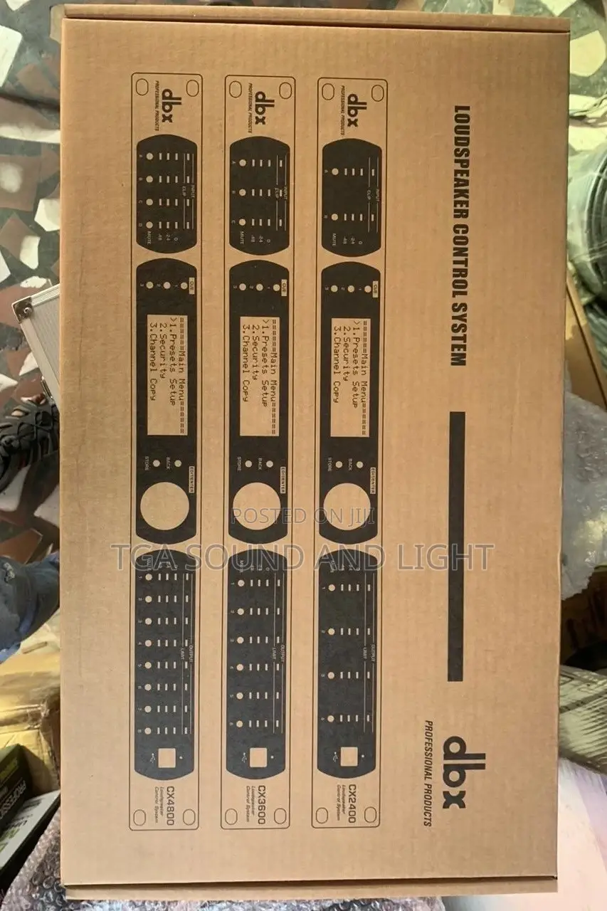 Dbx 4x8 Loudspeaker Control System (Cx4800)