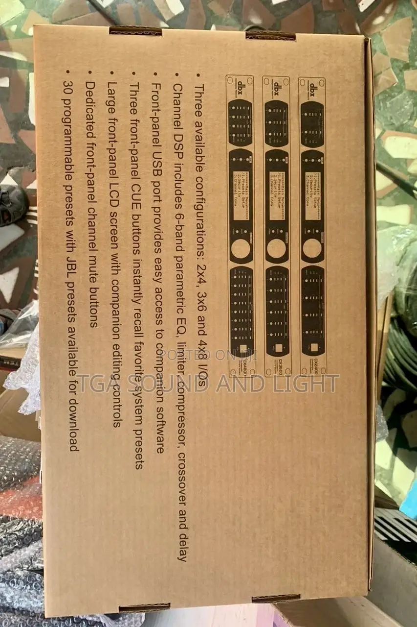 Dbx 4x8 Loudspeaker Control System (Cx4800)