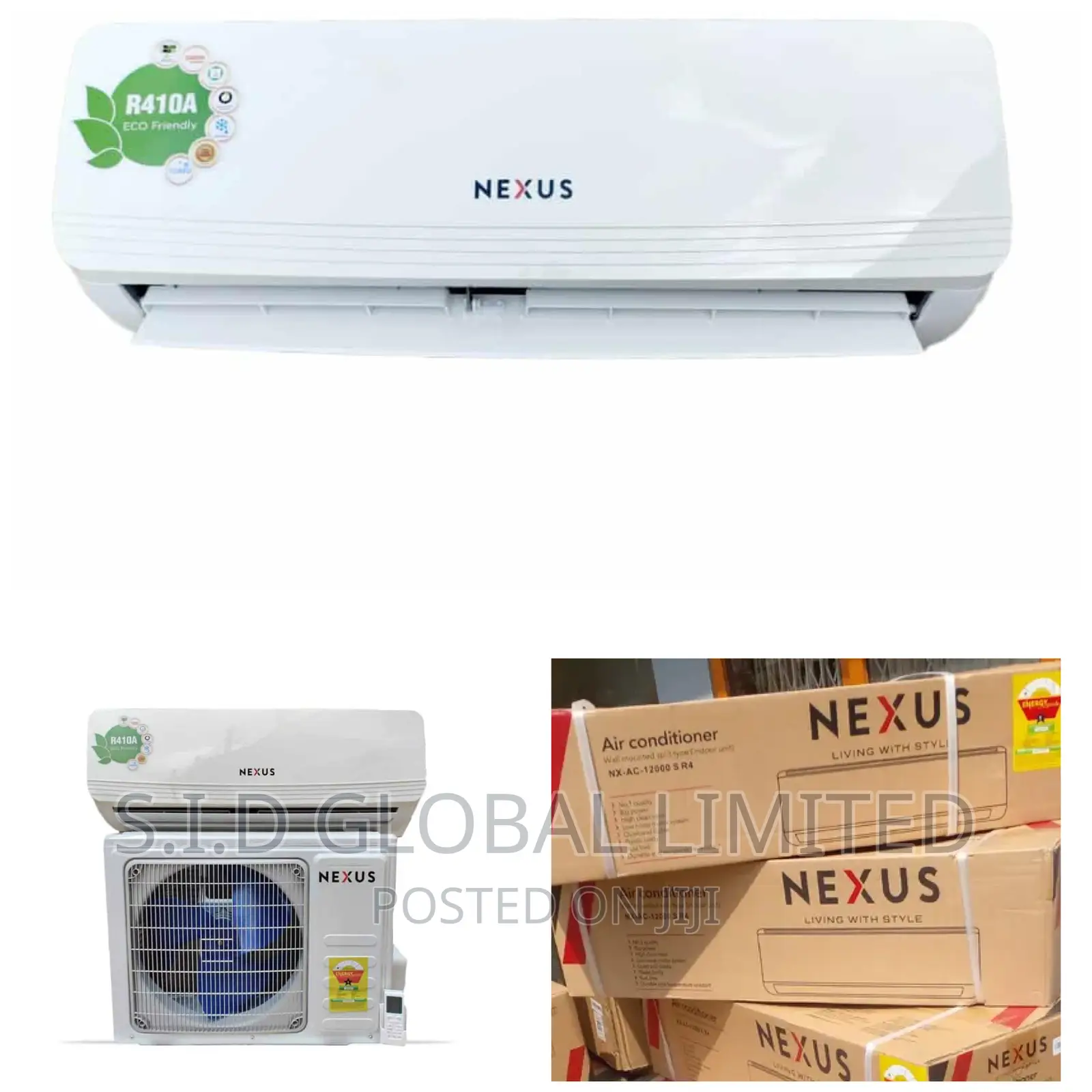 Nexus R410 1.5hp Low Power Consumption Fast Chilling AC