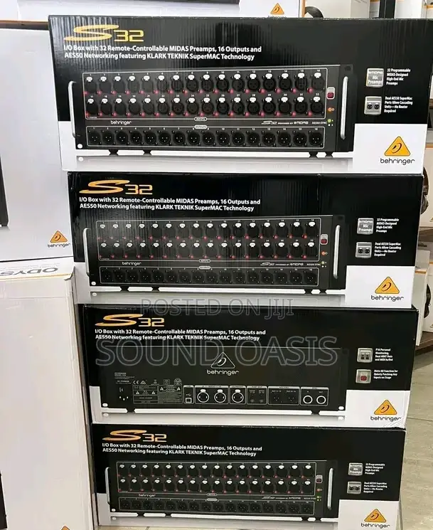 Behringer S32 32-Input / 16-Output Digital Stage Box