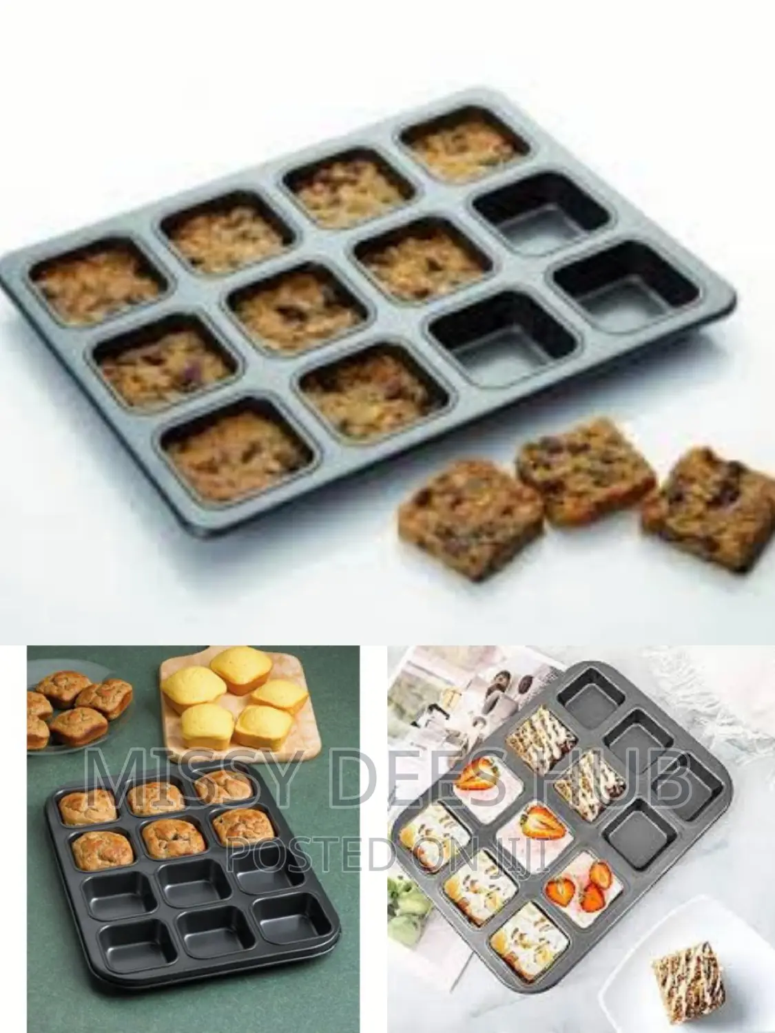 Square Patty Tin