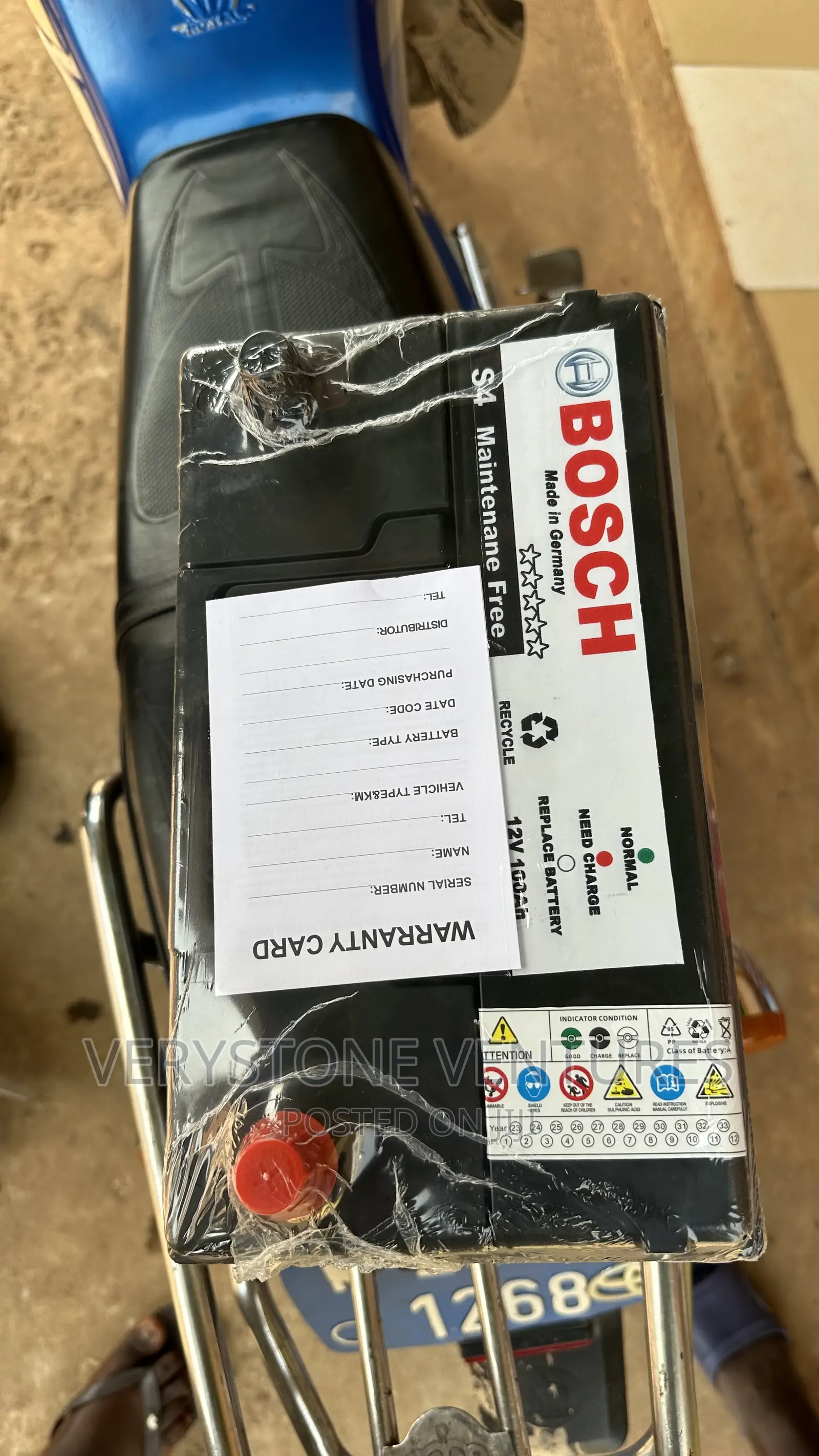 Bosch Car Battery for Toyota Vitz