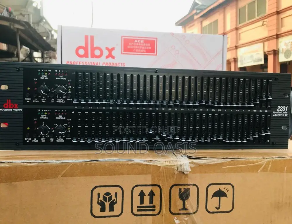 DBX 2231 31 Band Stereo Graphic Equalizer and Compressor