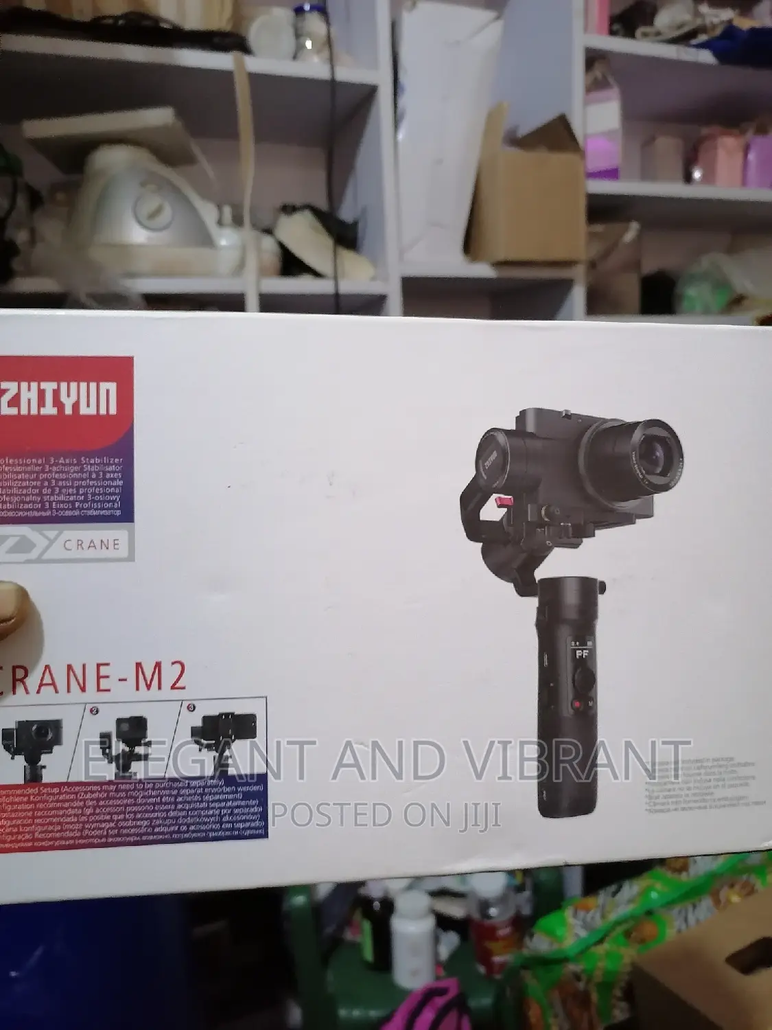Zhiyun Crane-M2 3 Axis Handheld Gimbal 4 Smartphone Camera