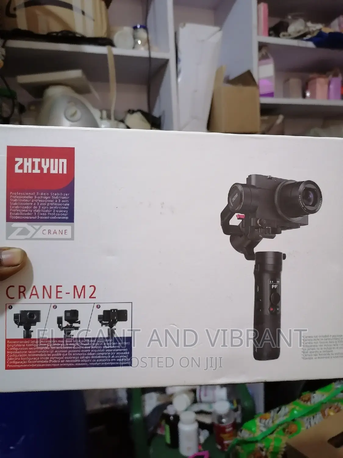Zhiyun Crane-M2 3 Axis Handheld Gimbal 4 Smartphone Camera
