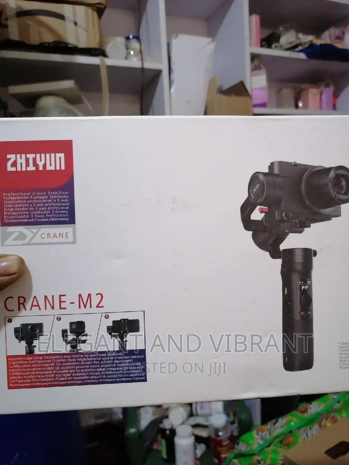 Zhiyun Crane-M2 3 Axis Handheld Gimbal 4 Smartphone Camera