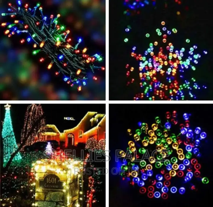 10m Colorful Change Christmas Holidays Romantic Decorative