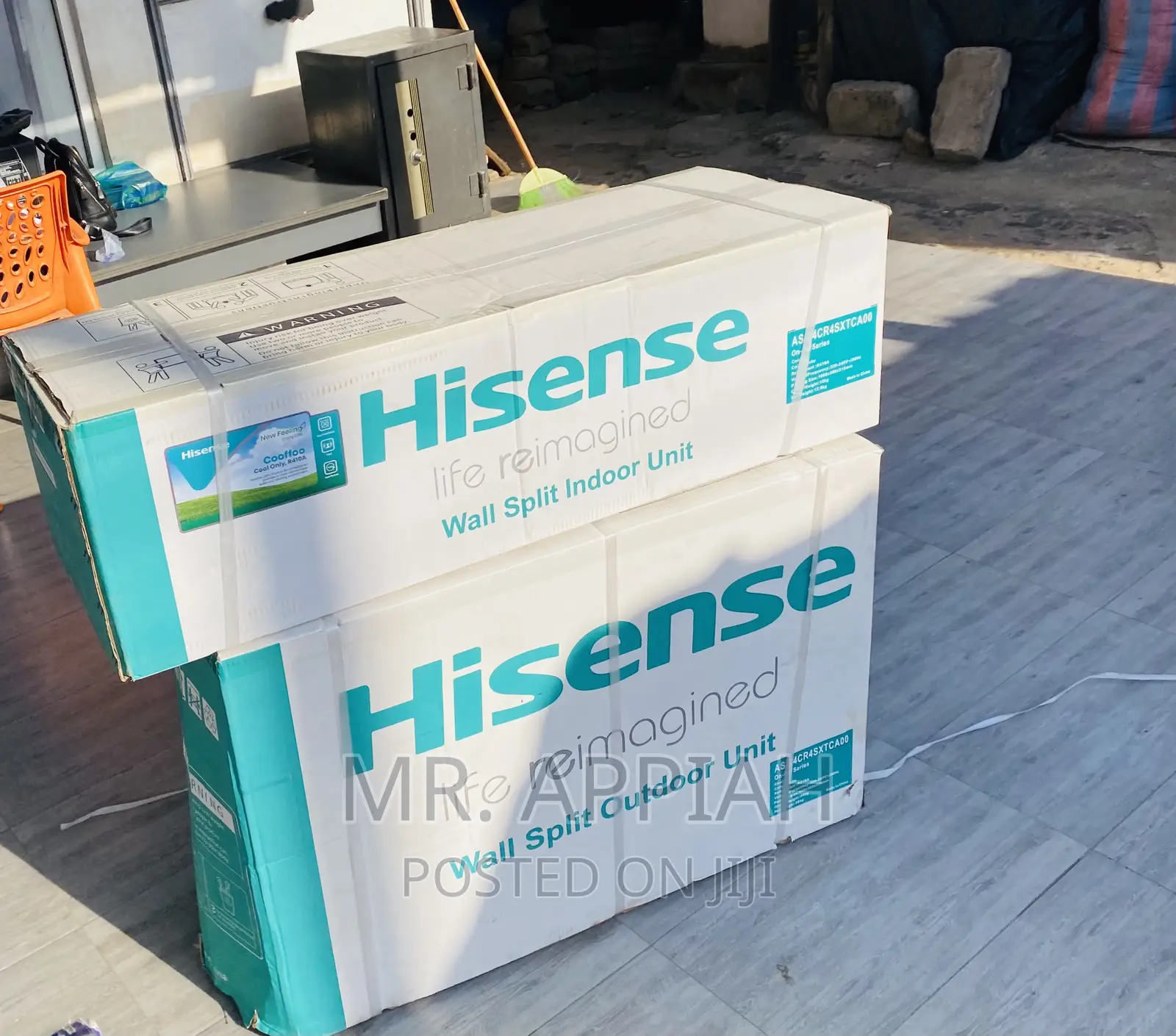 Super Adorable Hisense 2.5hp Split Electric Ac(White).
