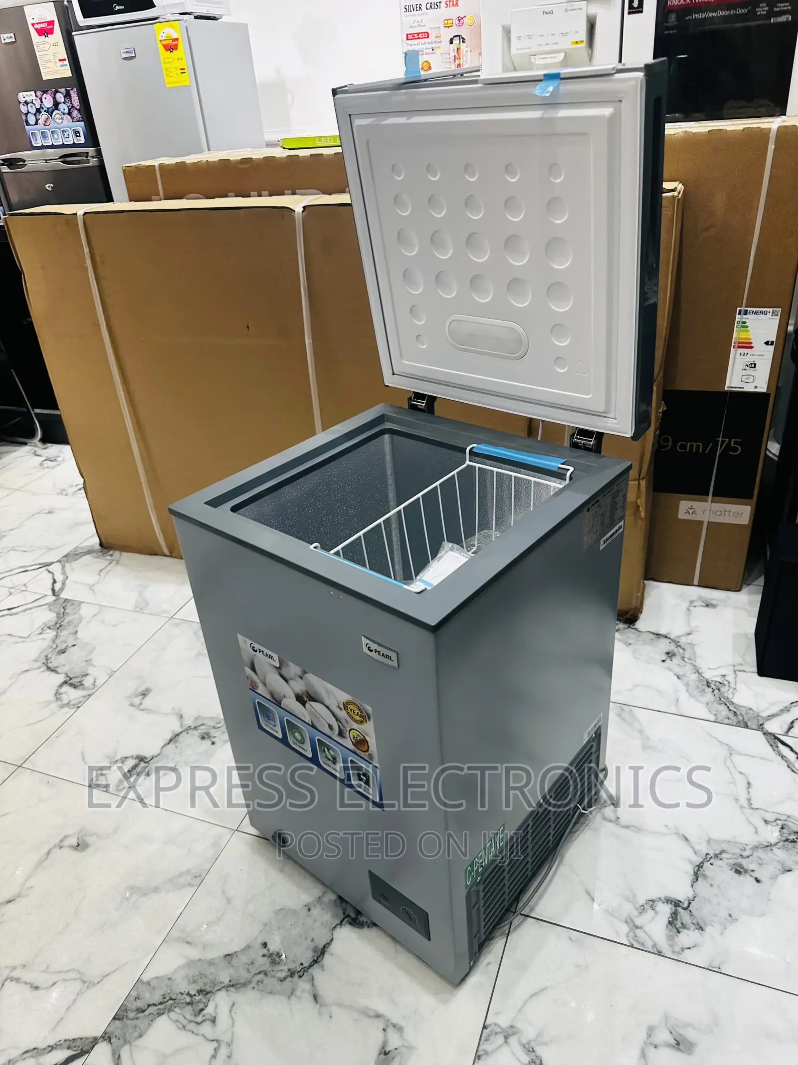 Super Cool  Price Pearl 100L Chest Freezer Single Door