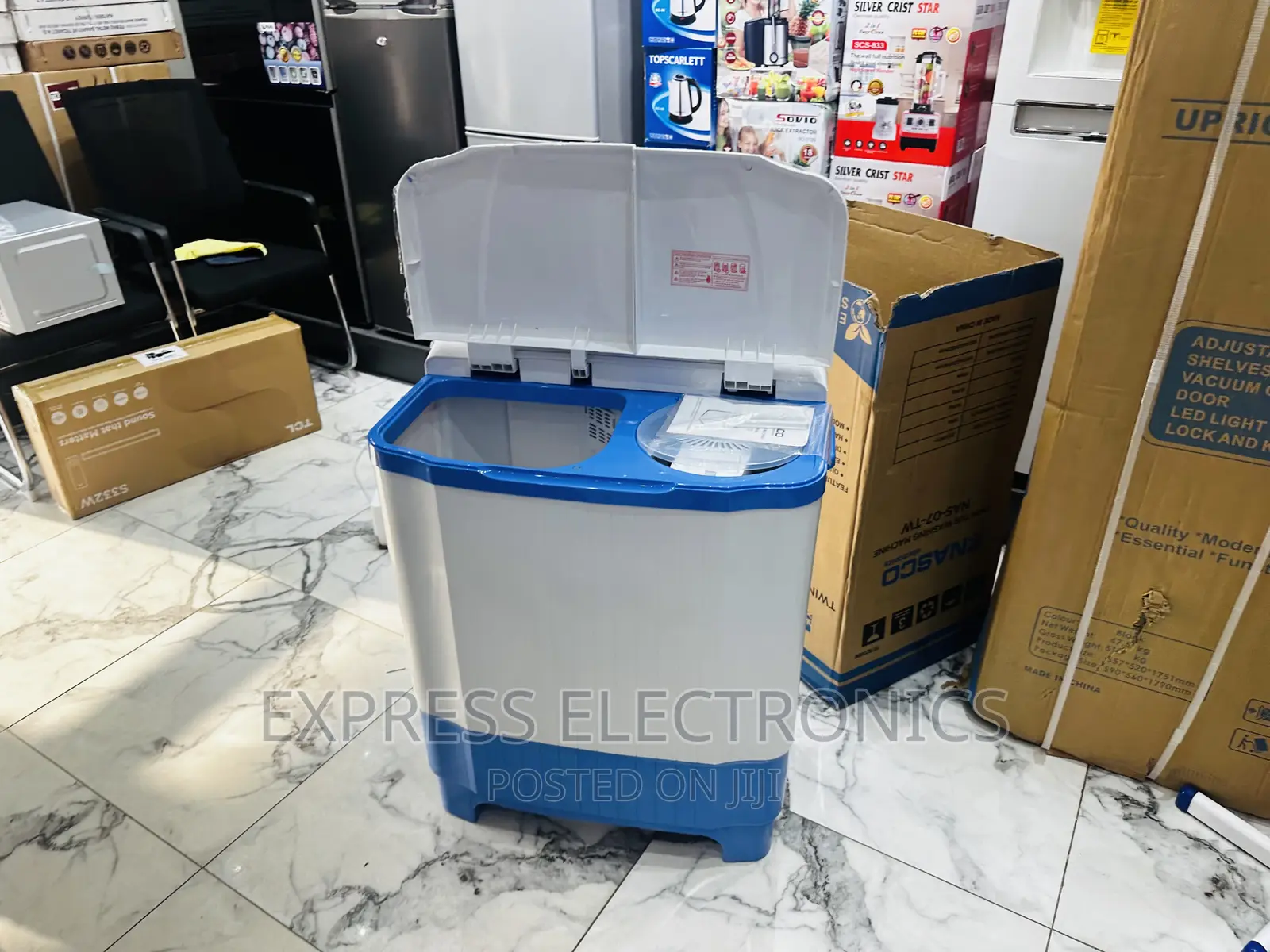 Spin and Wash Function Nasco 7kg Topload