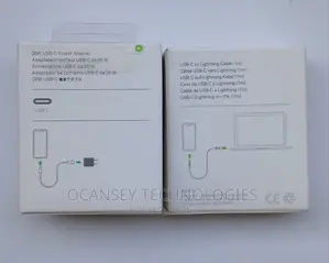 Apple Type-C to Lightning 20W Charger US Plug (2-Pin)
