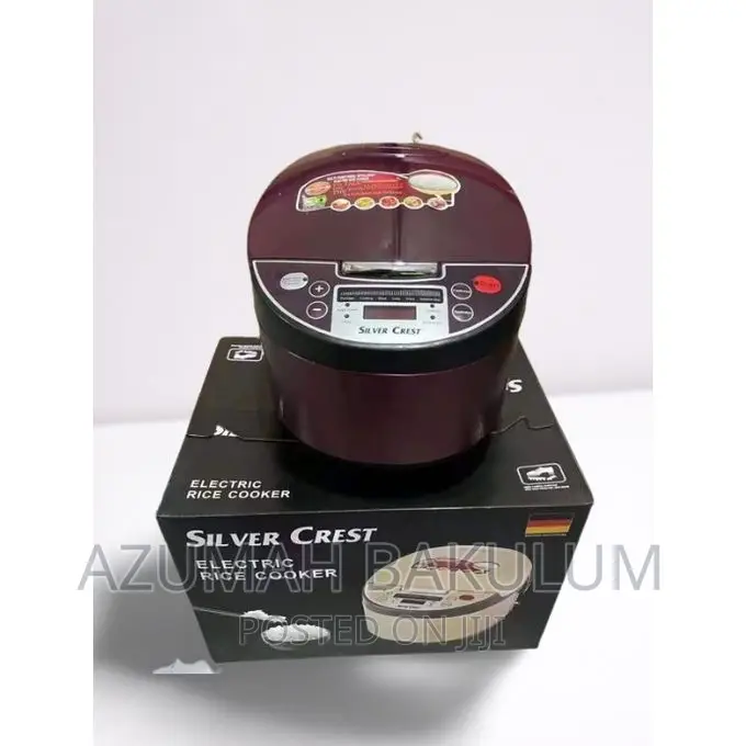 Silver Crest Non-stick Electric Digital Rice Cooker