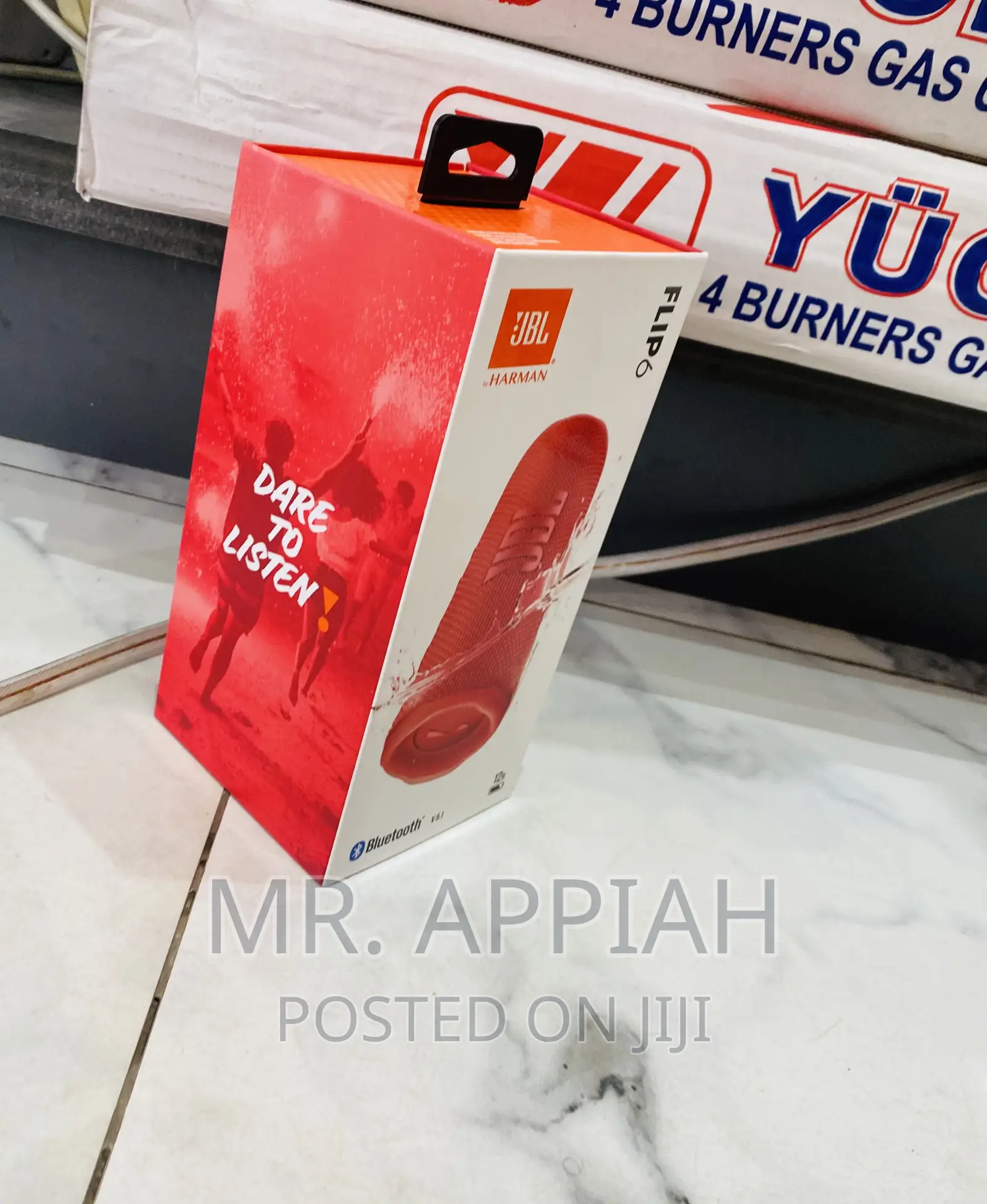 Shop Quality JBL Flip 6 Bluetooth Speaker(Red).