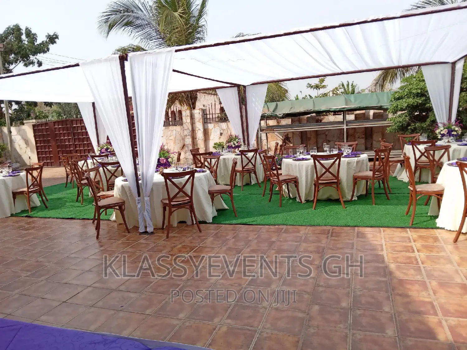 Chairs and Canopy Rental
