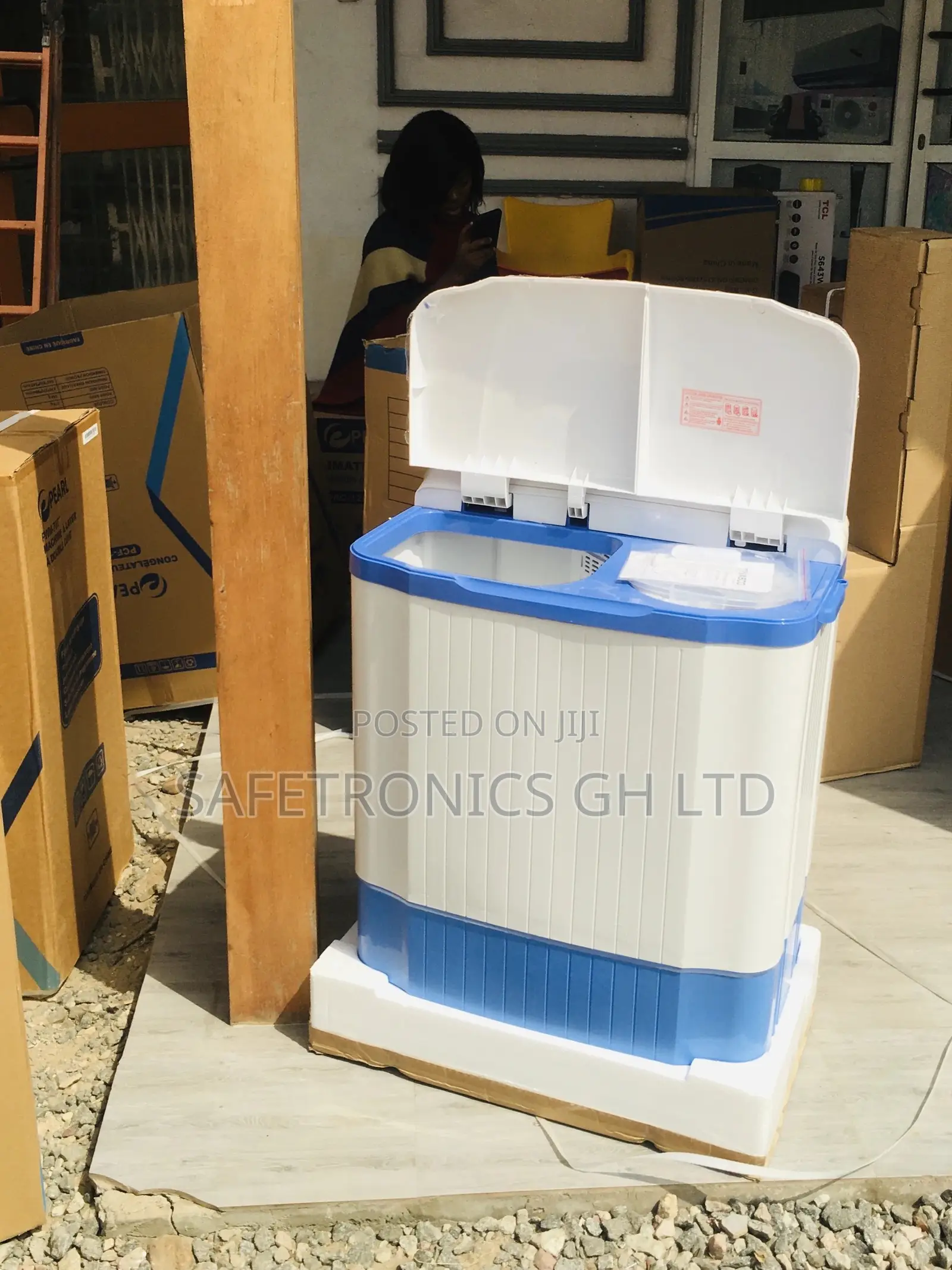 Topload Semiautomatic Electric Nasco 7kg Washingmachine