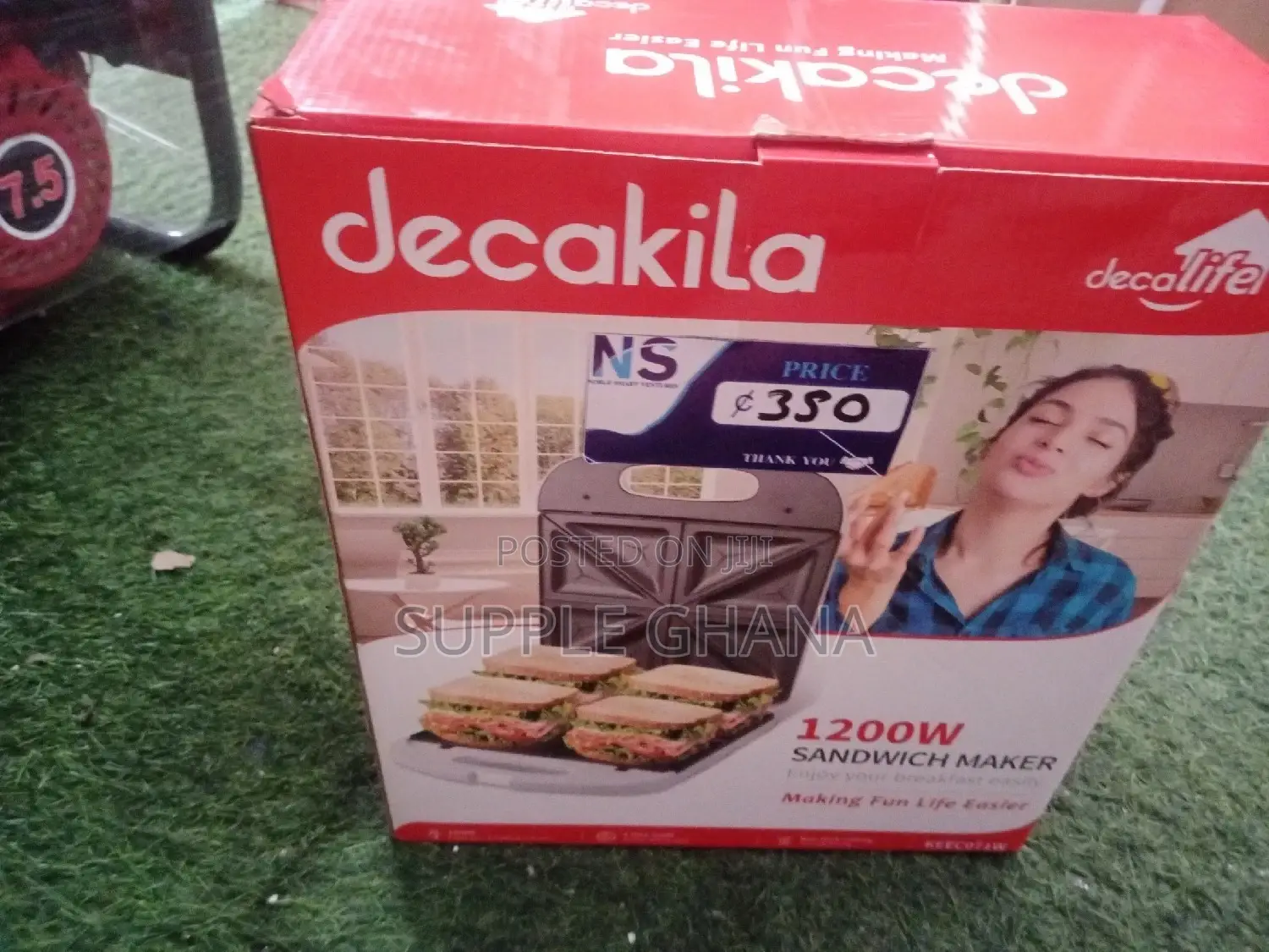 Decakila Sandwich Maker Brand New