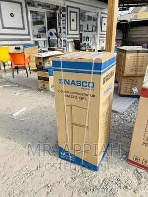 High Quality Nasco Nasf2-13fl Electric Fridge(Silver).