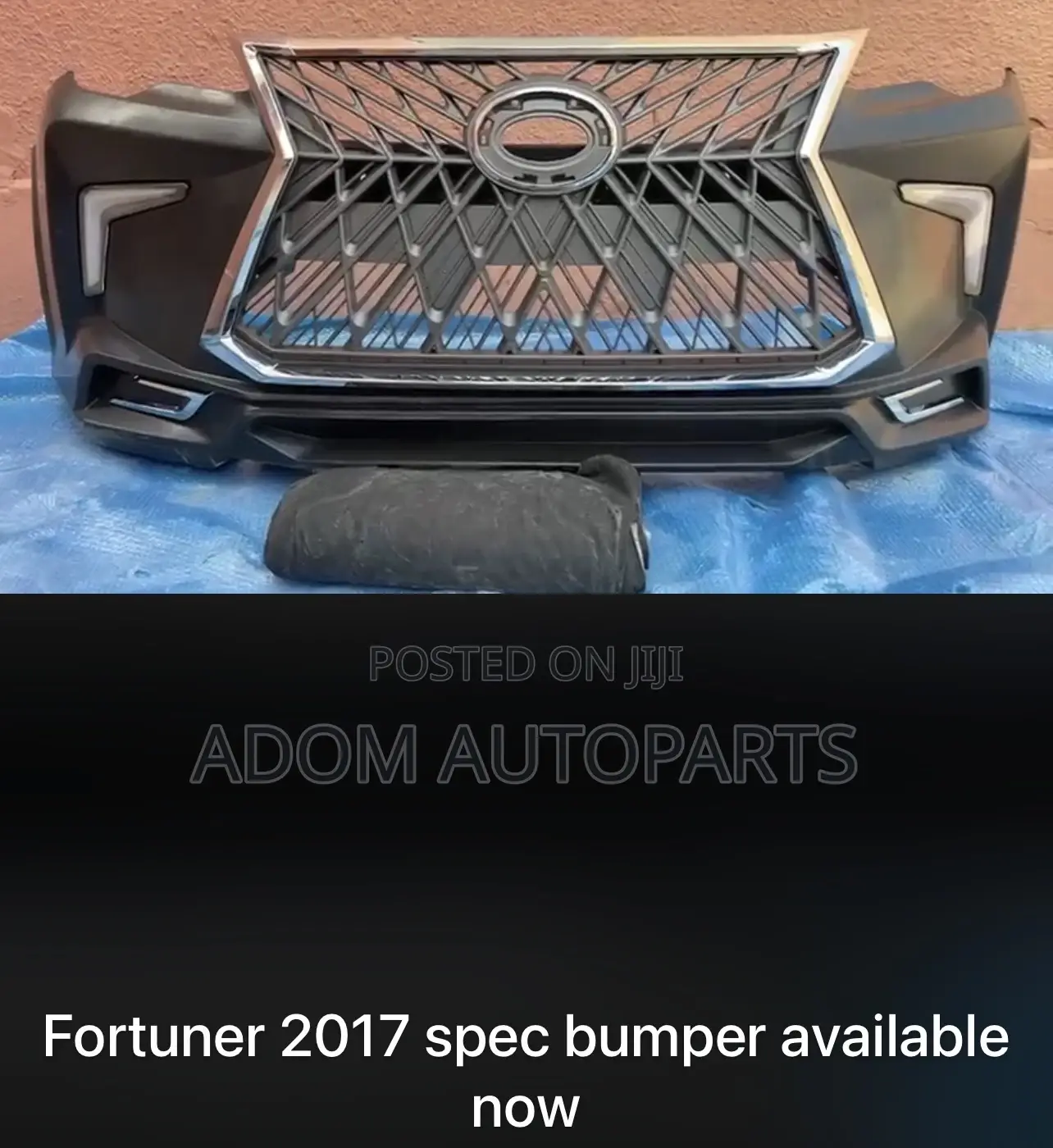 Toyota Fortuner Front And Back Bumper Spec Lexus Type