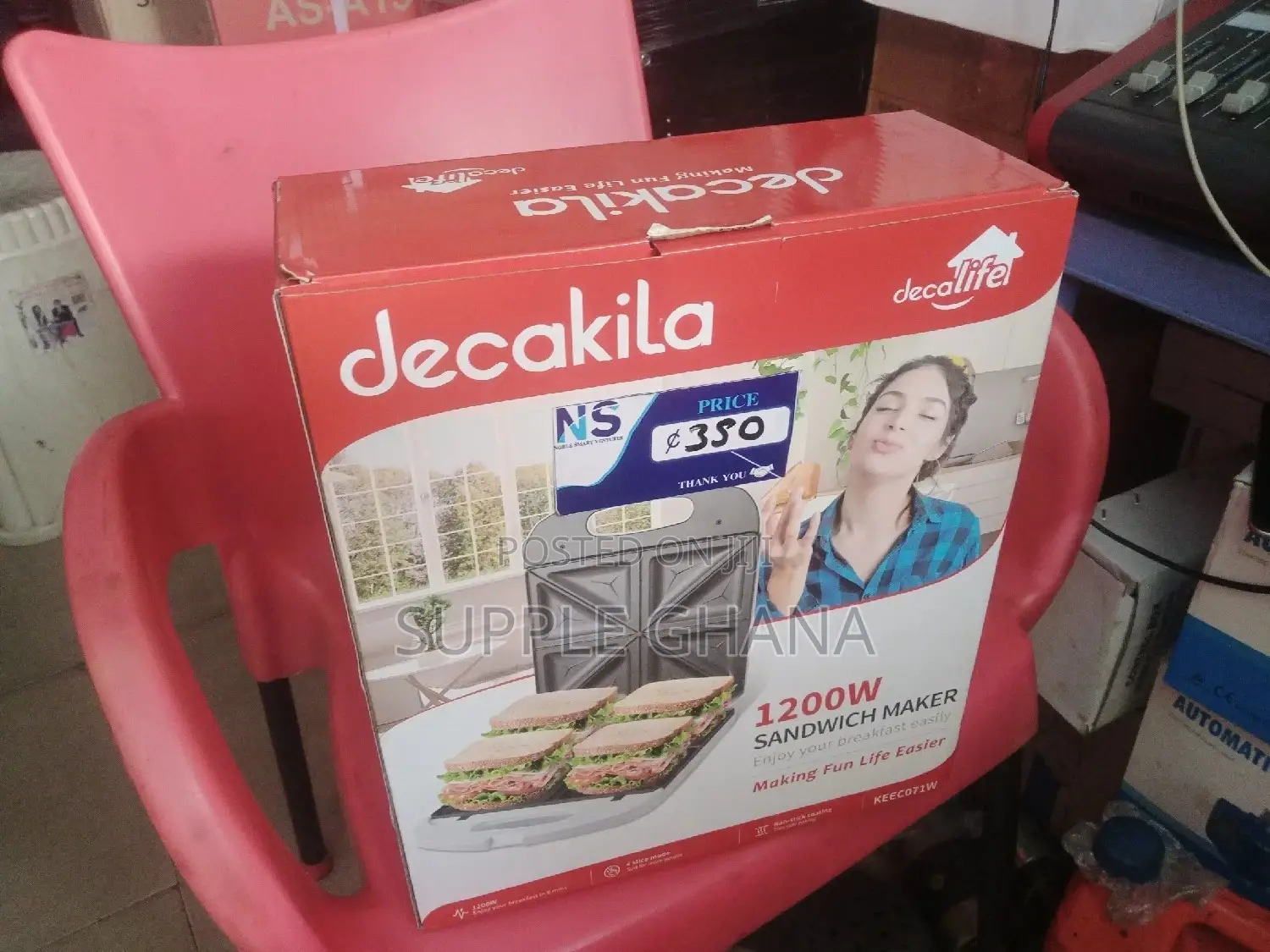 Fresh in Box Sandwich Maker Decakila