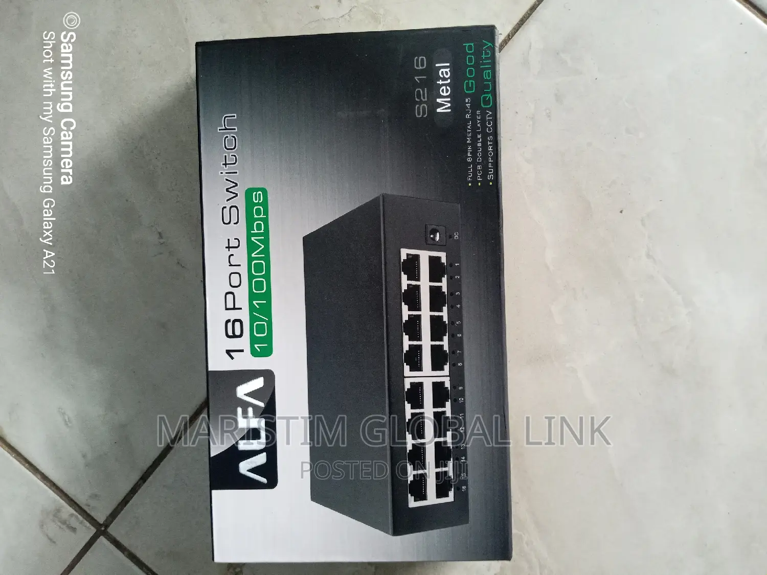 16 Ports Network Switch