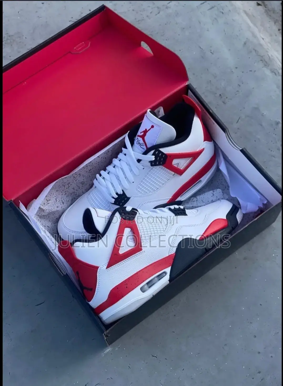 Jordan Retro 4 Red Cement