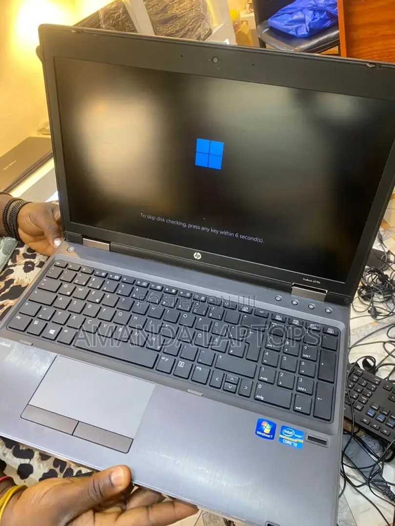 New Laptop HP ProBook 6570B 8GB Intel Core I3 HDD+SSD 350GB