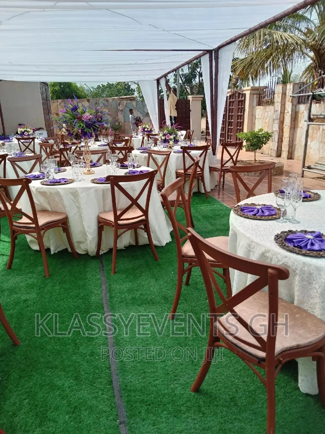 Chairs and Canopy Rental