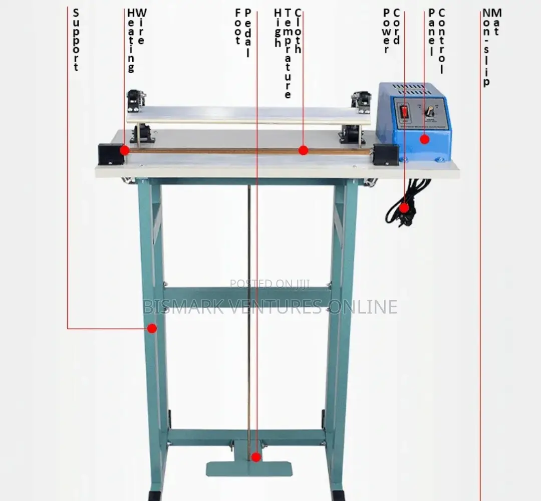 400mm Packaging Foot Padel Impulse Sealer Machine