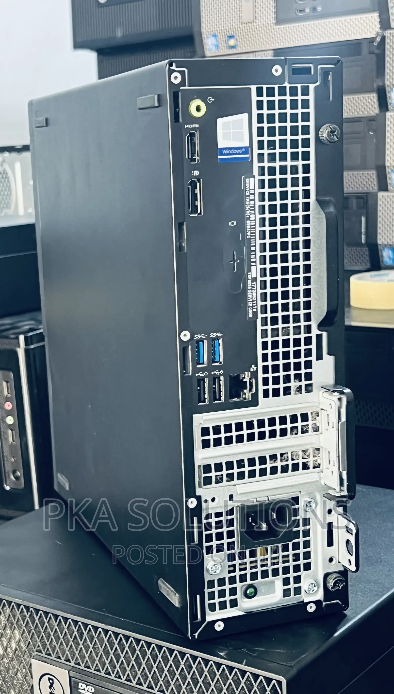 Desktop Computer Dell OptiPlex 3010 4GB Intel Core I7 HDD 500GB
