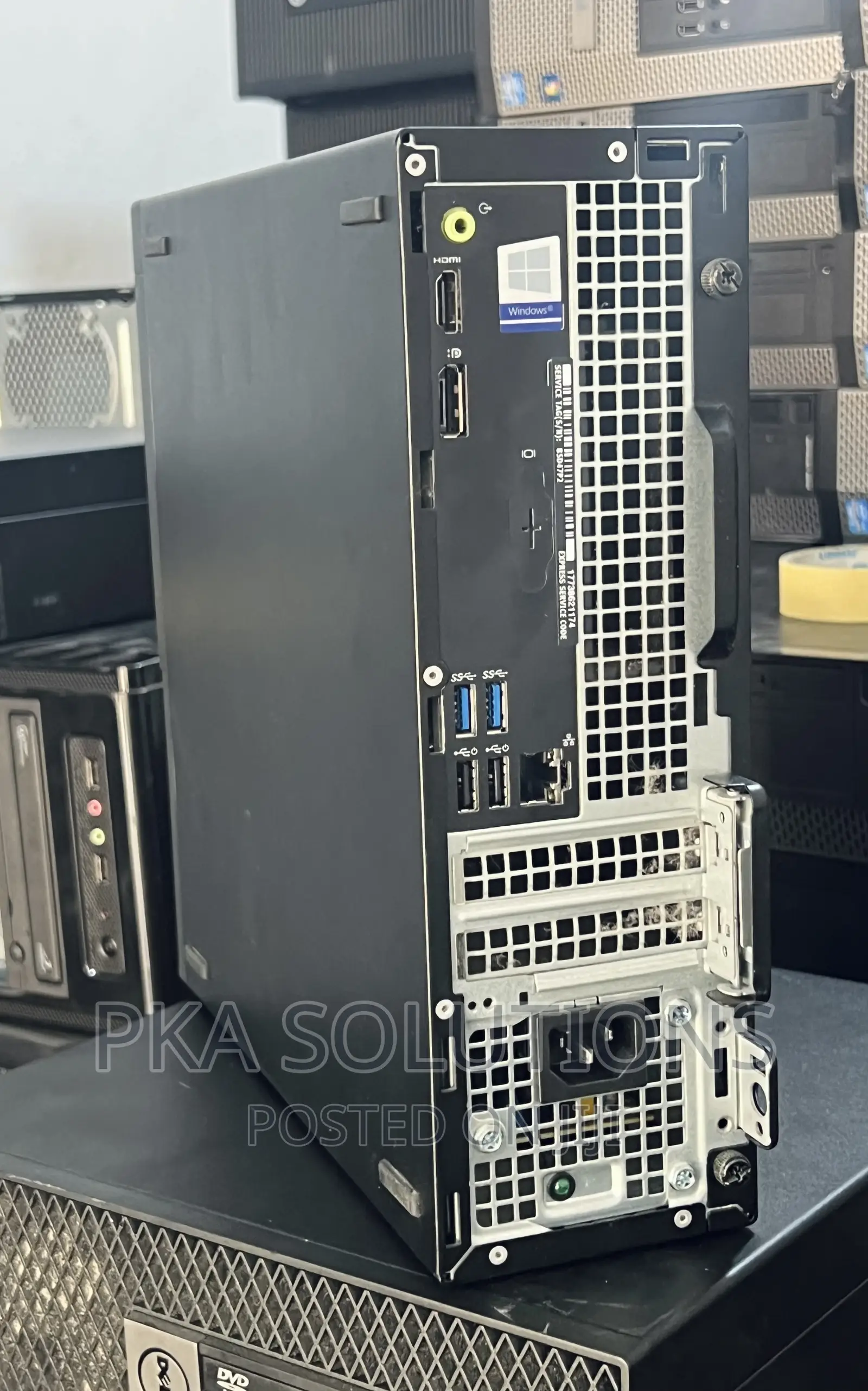 Desktop Computer Dell OptiPlex 3010 4GB Intel Core I7 HDD 500GB