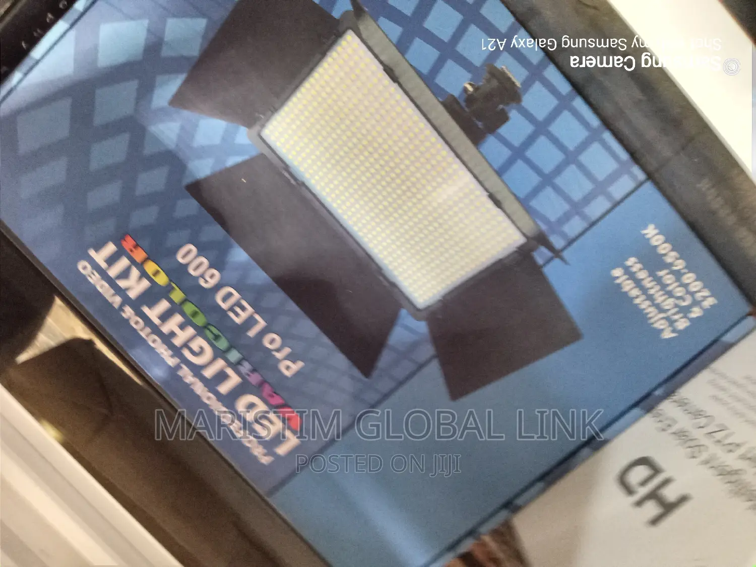 Pro Led 600 Studio Light With Battery (Extra Battery)