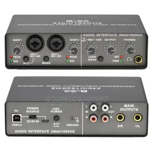Q24 Studio Recording Audio Interface Electric Guitar